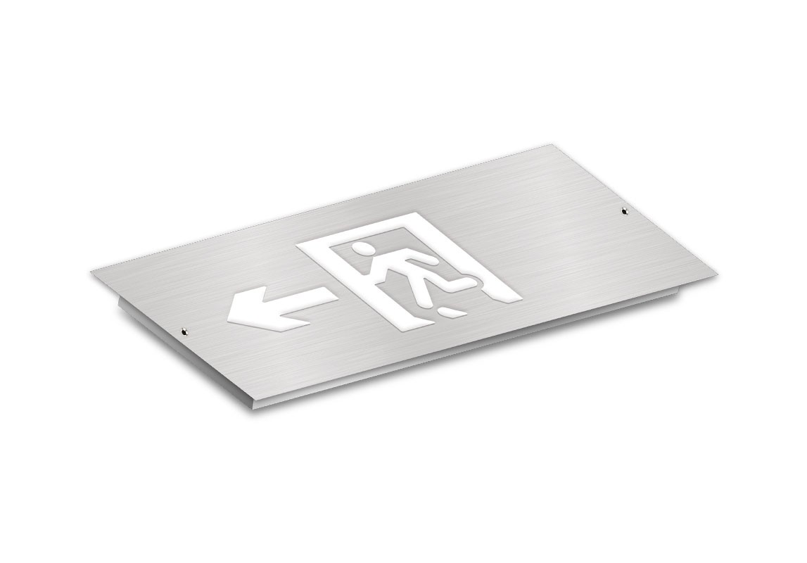 單面左向消防應急標志燈  | ZS-BLJC-1LE II 0.5W-J816  |  嵌入