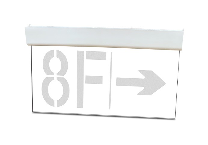 消防應(yīng)急疏散標志燈具多信息復(fù)合燈（水晶吊牌） |  ZS-BZ-ACJ(E1 II)-01S