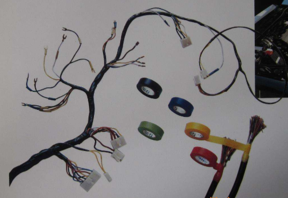 汽車電線束中膠帶應(yīng)用